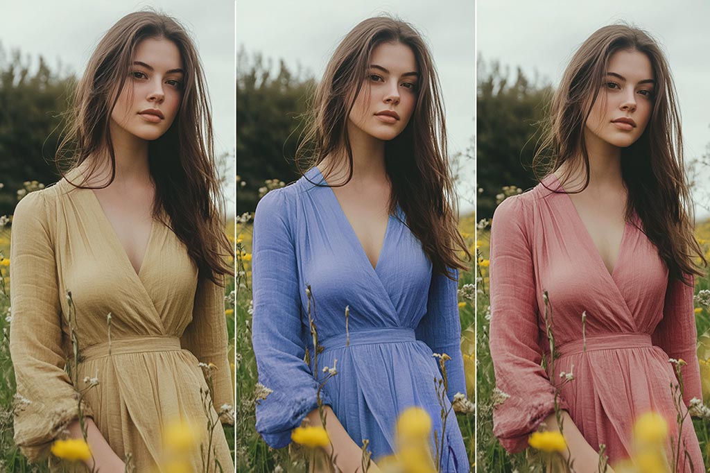 Change Clothing Color for a Personalized Look Change Clothing Color for a Personalized Look