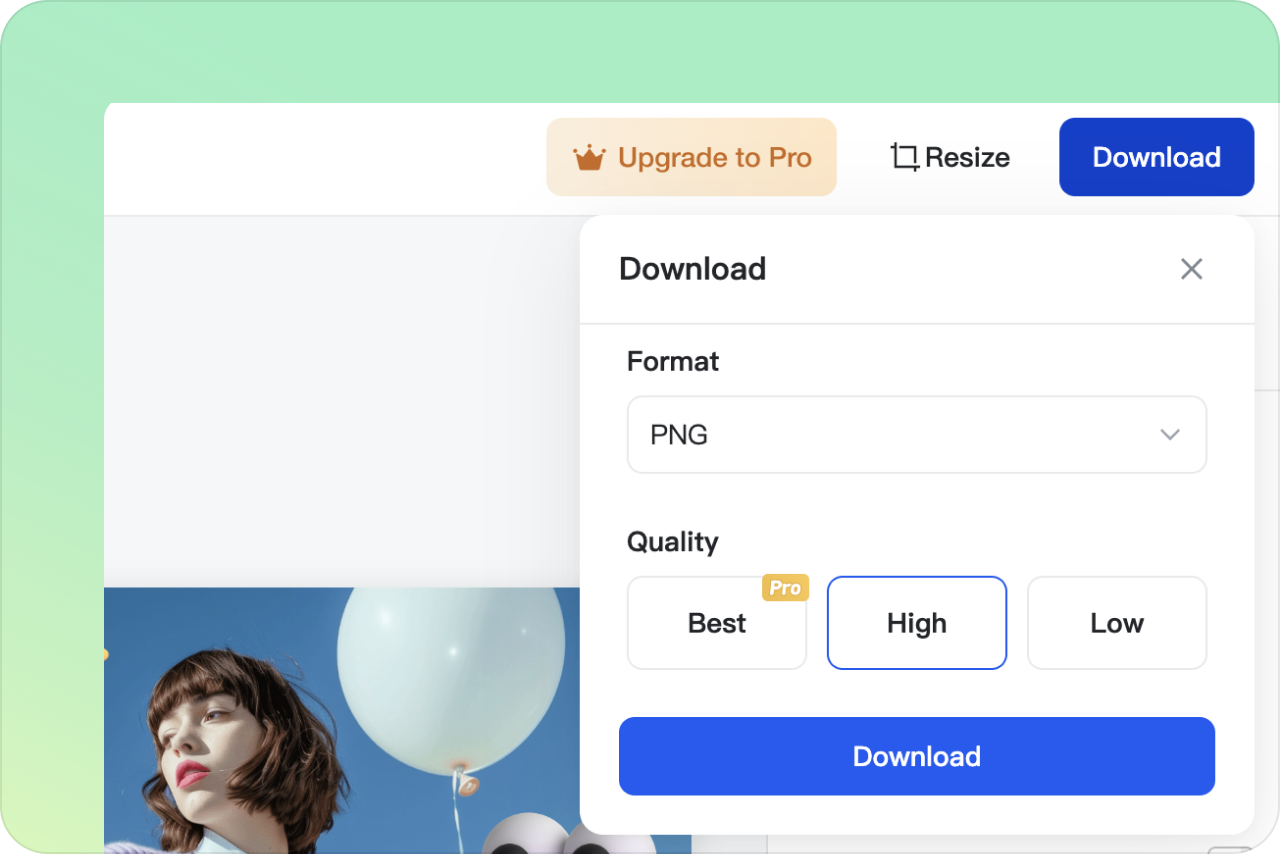 Export and Share Export and Share