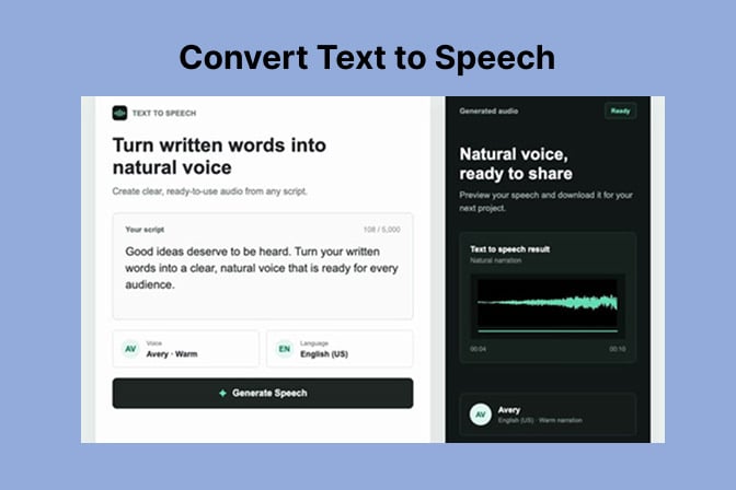 How to Turn Text into Natural AI Voice Online How to Turn Text into Natural AI Voice Online