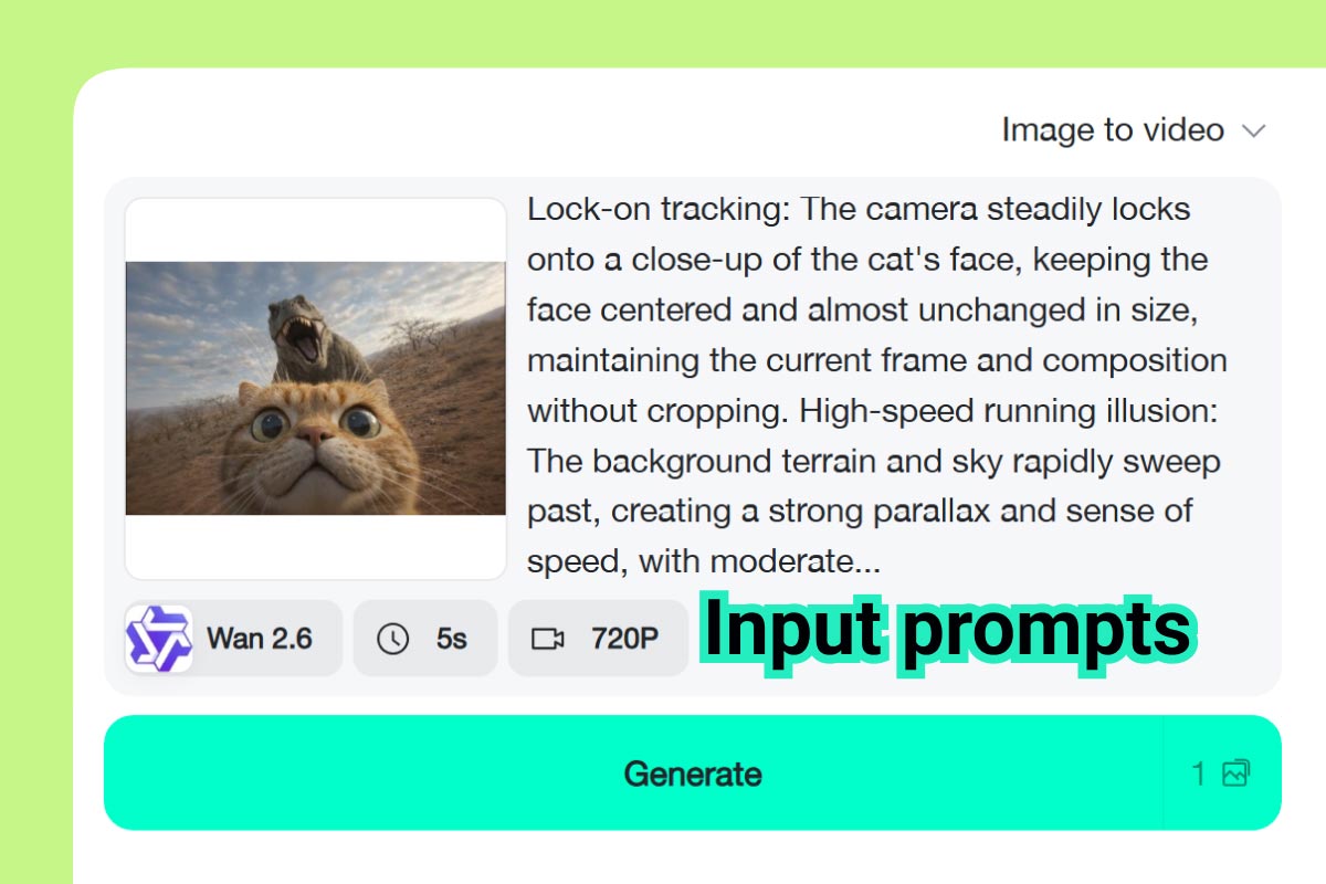 Step 2: Enter Your Prompt Step 2: Enter Your Prompt