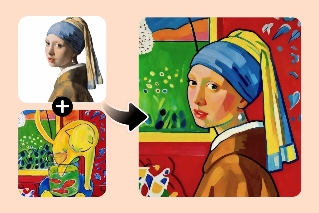 Blend Styles, Subjects, and Backgrounds