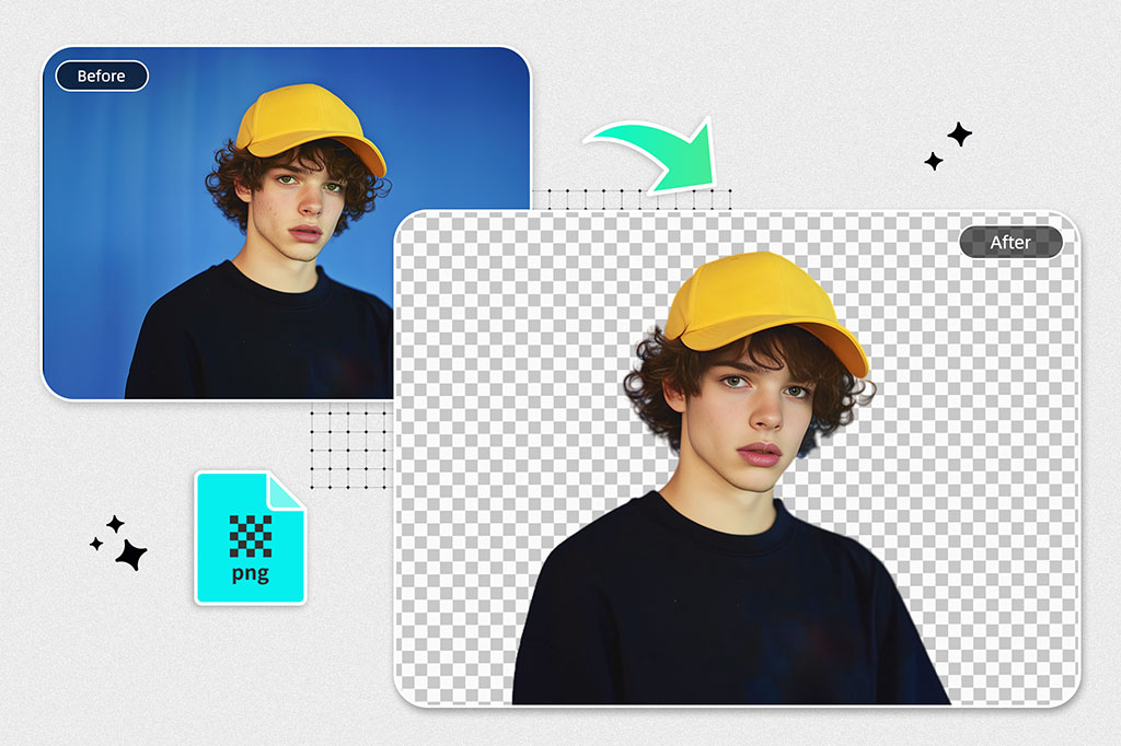 Convert PNG Transparent Without Quality Loss from JPG Convert PNG Transparent Without Quality Loss from JPG