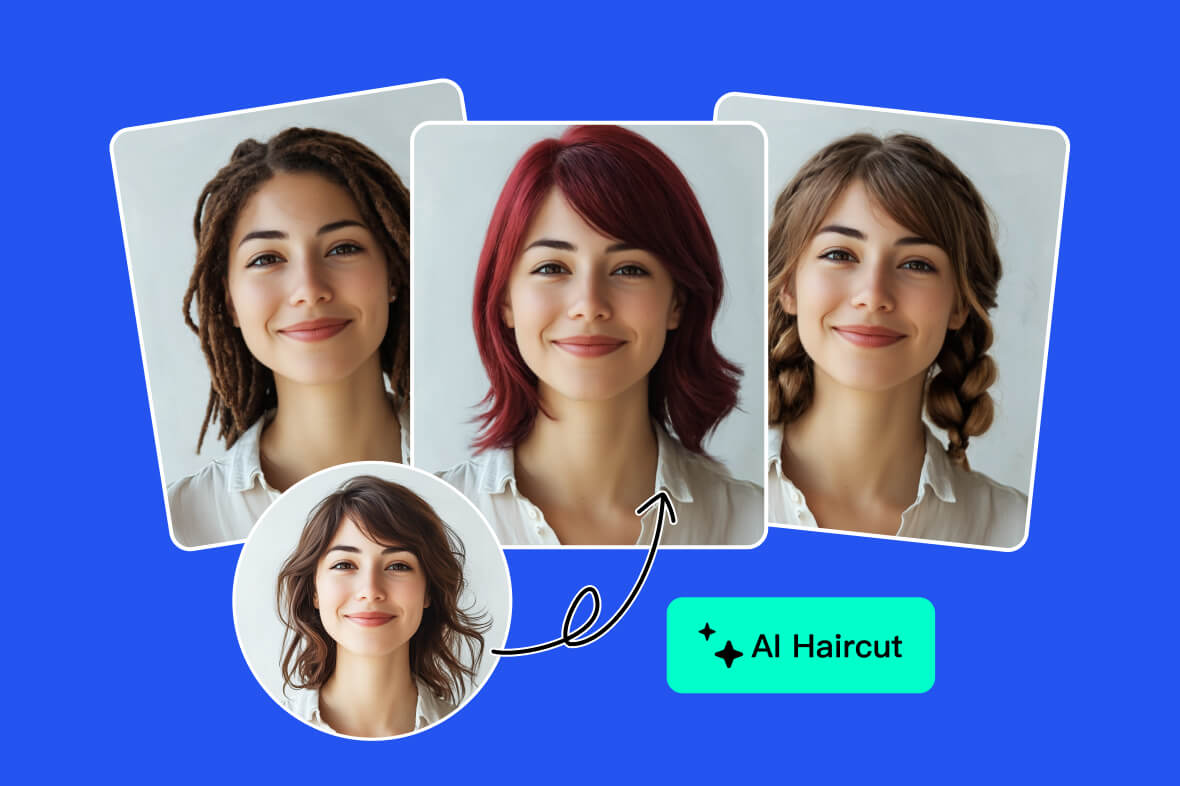AI hairstyle changer