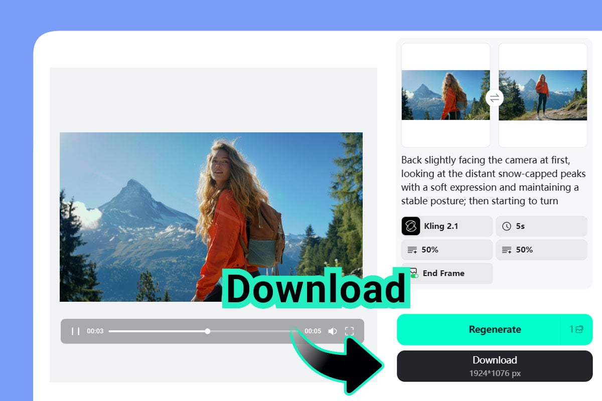 Step 4: Generate and Download Your Video