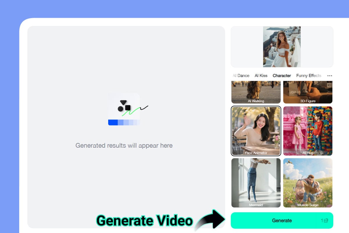 Step 4: Generate the Video Step 4: Generate the Video