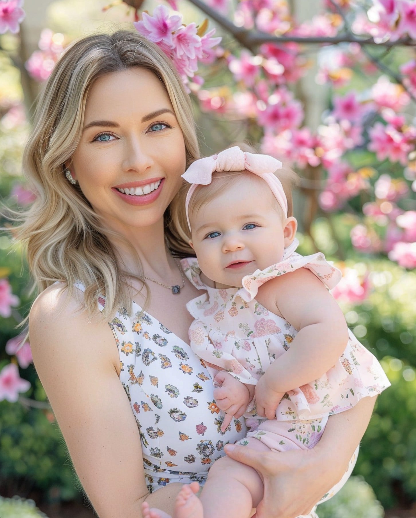 Disney Style Mother Holding Baby Disney Style Mother Holding Baby