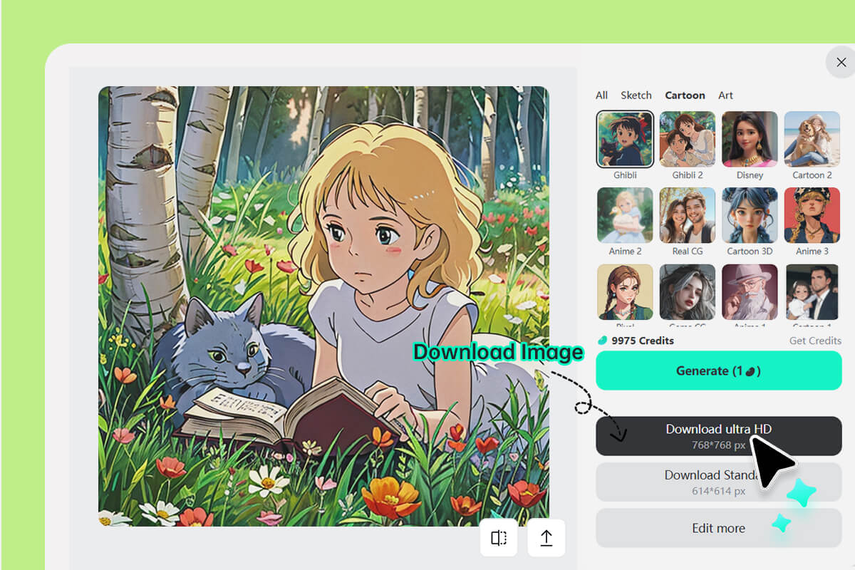 Download Your Art Image