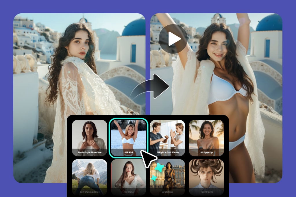 Choose Ready-Made Animations in One Click Choose Ready-Made Animations in One Click