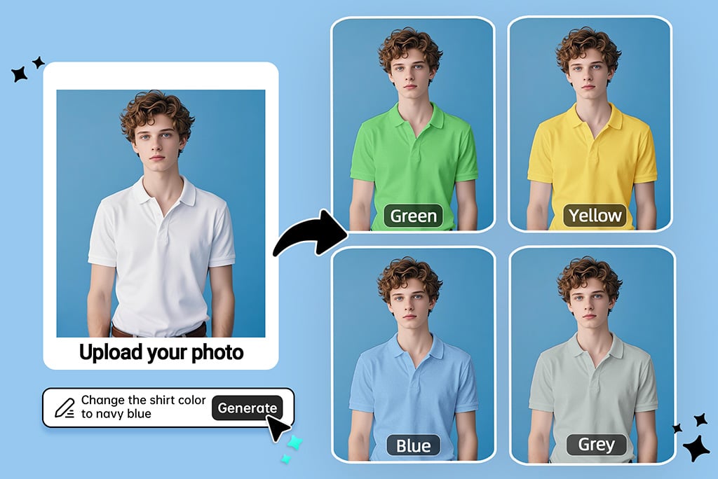 Customize Clothing Colors with Just a Text Prompt Customize Clothing Colors with Just a Text Prompt