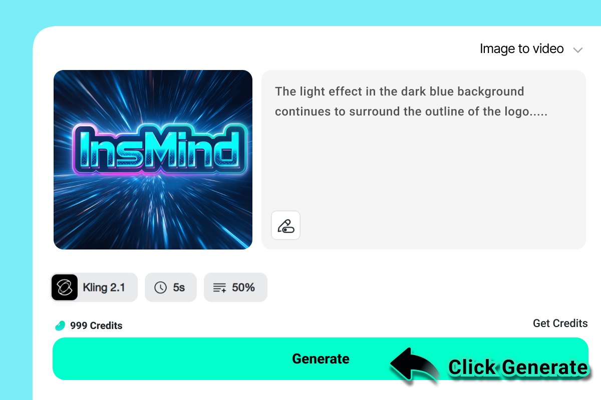 Step 3: Click "Generate" Step 3: Click "Generate"