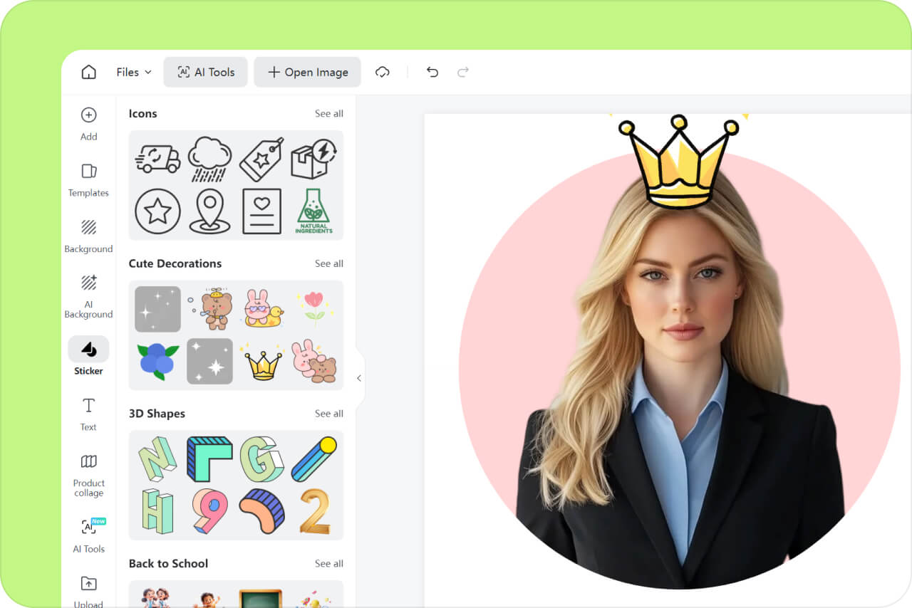 Customize the Profile Picture Customize the Profile Picture