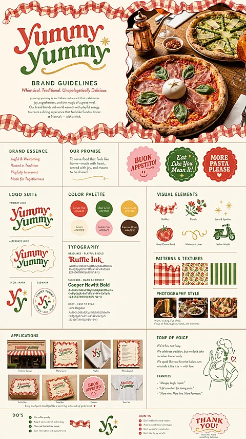 Restaurant Brand Visual Design