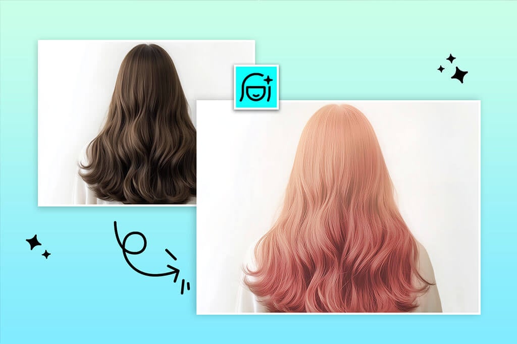 Try hair colors before dyeing Try hair colors before dyeing