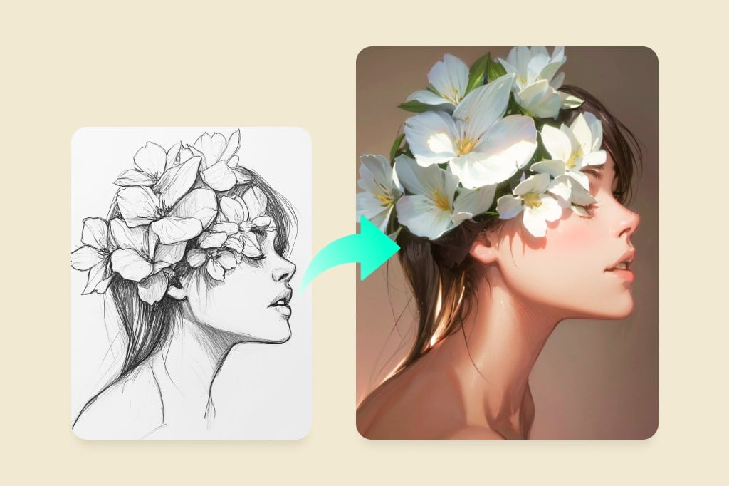 AI Sketch to Image Generator