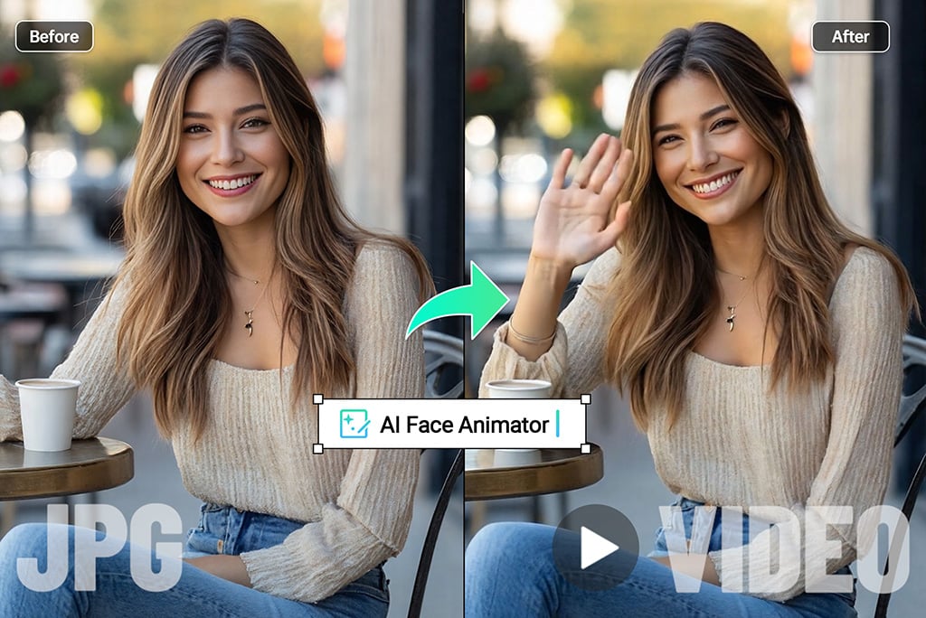 Create Animated Faces with Just One Click Create Animated Faces with Just One Click