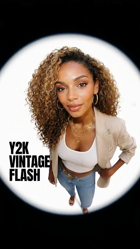 Y2K fisheye lens effect