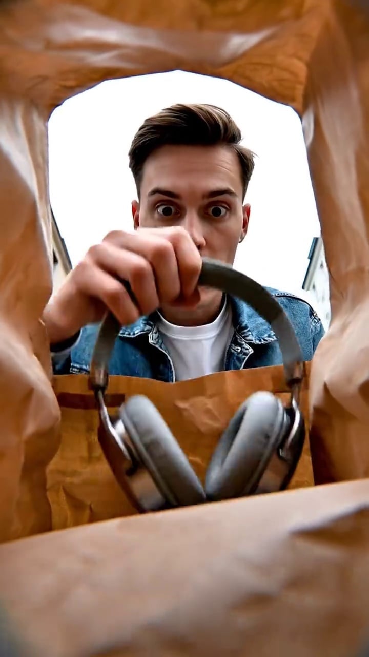 Suspenseful Creative Unboxing Product Ad