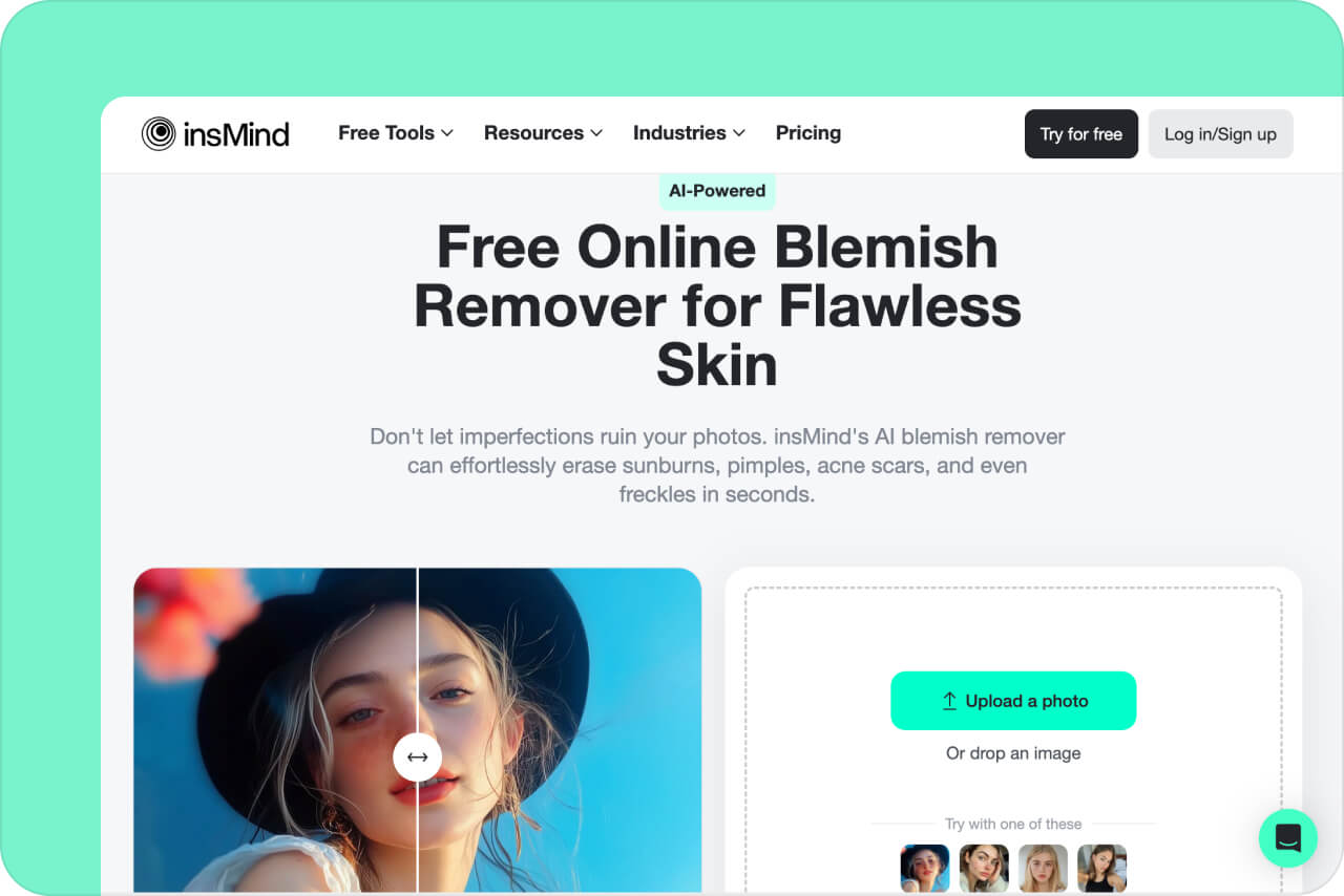 Step 1. Upload a Clear Portrait Step 1. Upload a Clear Portrait