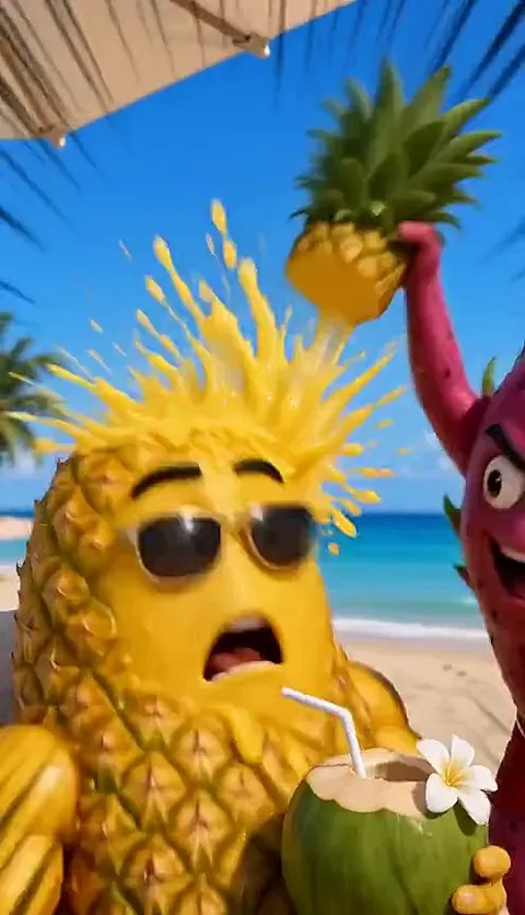 AI Fruit Pineapple's Crown