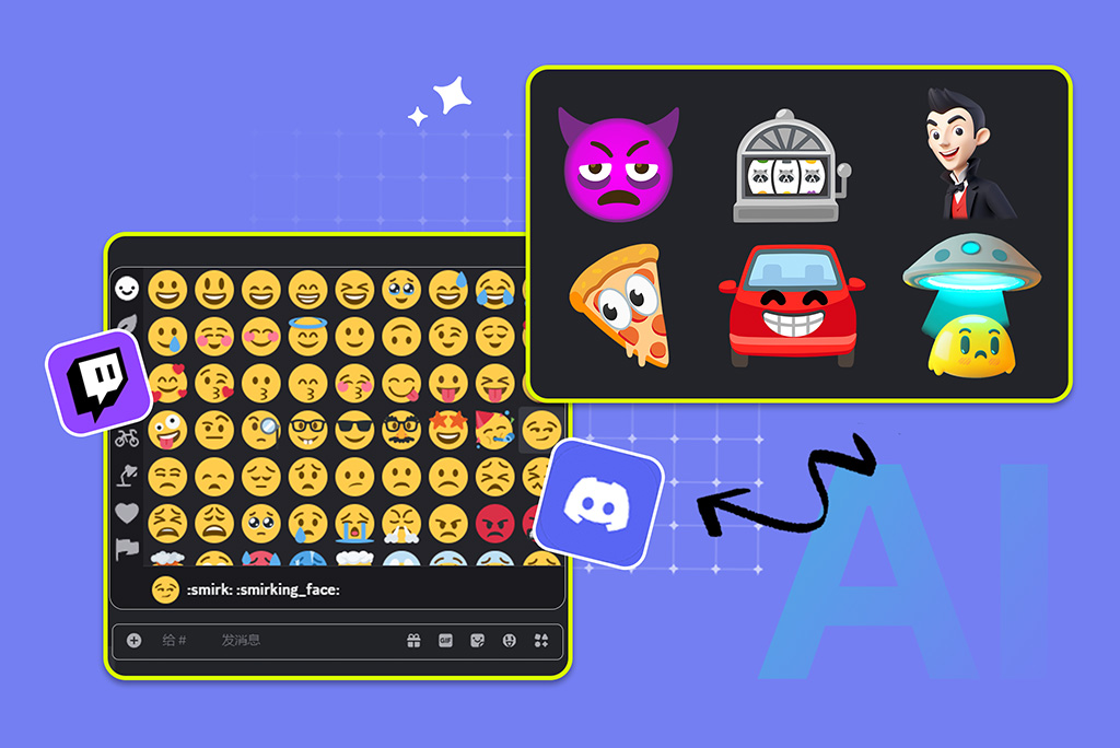 Express Yourself with AI Emojis on Twitch and Discord Express Yourself with AI Emojis on Twitch and Discord