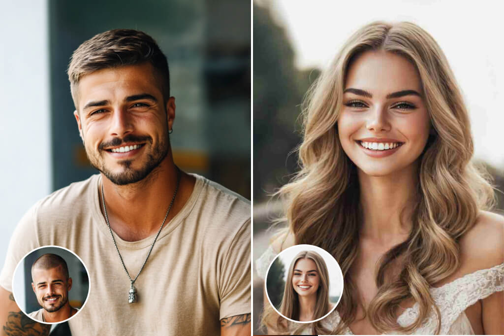 Realistic Hairstyle Changer for Women and Men