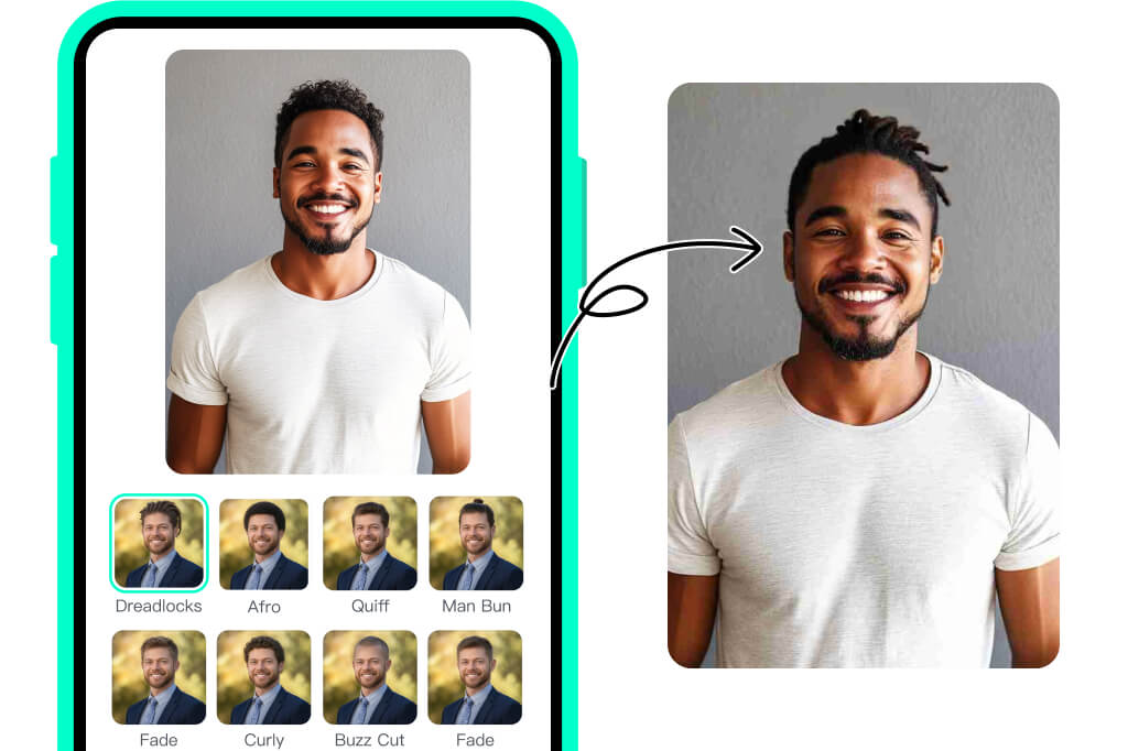 Use an AI Haircut Simulator Online on Any Device